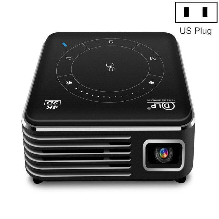 P11 Smart Mini 3D DLP Projector with 4K HD Resolution and Enhanced Connectivity