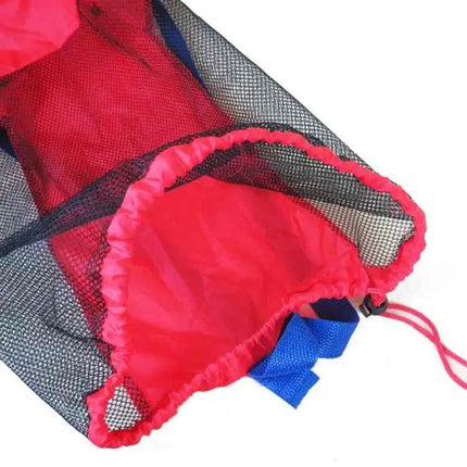 Children Beach Toy Mesh Storage Backpack Large Nylon | Syndmart