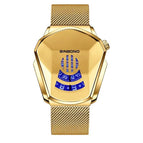 Gold Net Belt Full Gold Gold Face / Gold Net Belt-Full Gold-Gold Face
