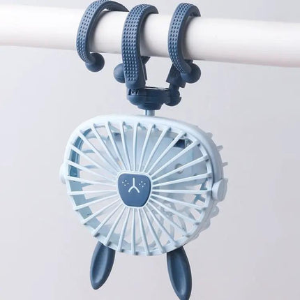 Mini Octopus Night Light Fan Portable USB Rechargeable