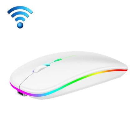 Silent RGB Backlit Bluetooth Wireless Mouse for Daily Use