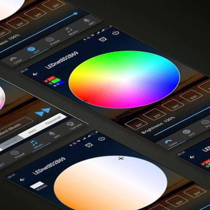 Bluetooth Music LED Light Strip 5M For Home Ambience