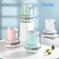 Compact Quick-Freeze Cooling Cup for Fast Chilled Drinks - CN Plug