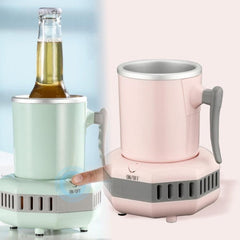 Compact Quick-Freeze Cooling Cup for Fast Chilled Drinks - CN Plug