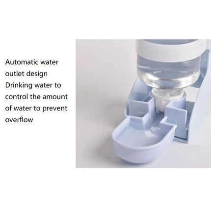 Automatic Water Dispenser for Cats and Dogs at Home - compact automatic water outlet design prevents overflow and delivers fresh water