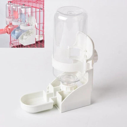 Automatic Water Dispenser for Cats and Dogs at Home - white automatic pet water dispenser bottle for cages and busy households