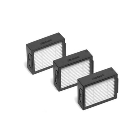 iRobot Roomba i7 E5 E6 Replacement Brush and Filter Set – three replacement HEPA filters for i7/E5/E6 robot vacuums, ideal for 51–100 sqm homes