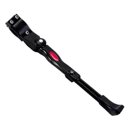 26 Inch Aluminum Alloy Bike Parking Foot Support Stable black adjustable 35-40cm kickstand for garage driveway bike racks