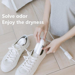 SOTHING 220V Antibacterial Shoe Dryer with Deodorization and Quick Drying Function, Winter Heater with CN Plug