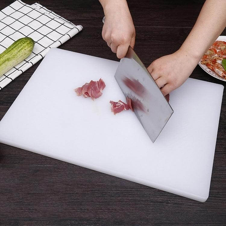 Versatile Double-Sided Anti-Slip PE Cutting Board for Fruits, Vegetables, and Meat