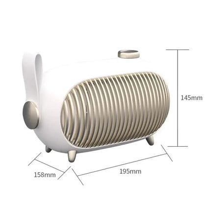 Mini Silent Desk Heater For Office And Bedroom With EU US Plug