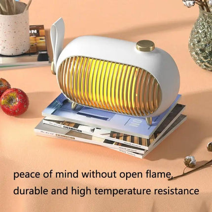 Mini Silent Desk Heater For Office And Bedroom With EU US Plug