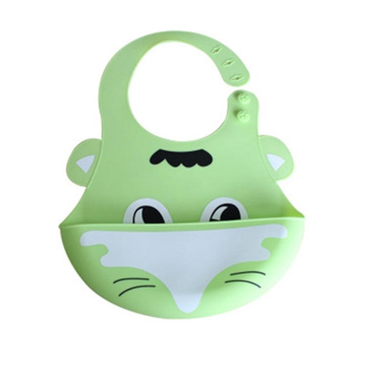 Silicone Waterproof Feeding Bib for Babies and Toddlers