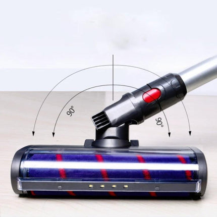 Dyson Compatible Electric Floor Brush for Daily Home Cleaning - 180° flexible electric brush head for wood, tile, marble and carpet