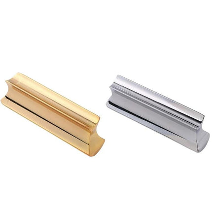 Zinc Alloy Guitar Slide for Everyday Folk Music Playing - gold and silver durable slides producing clear bright tones for acoustic practice