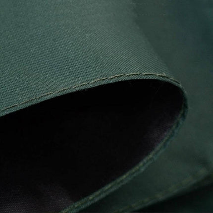 GD Daisy Folding Umbrella for Sun and Rain Protection dark green impact cloth close-up - compact, durable commuter umbrella detail