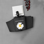 (GD Daisy) Black automatic umbrella