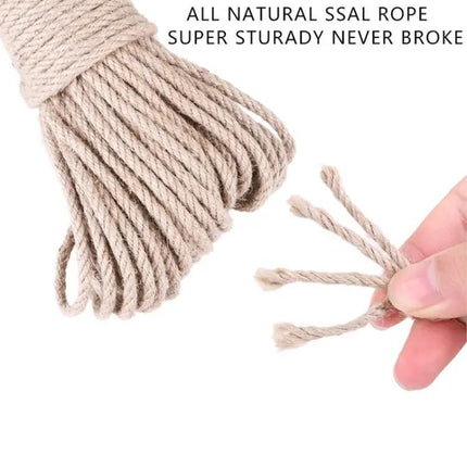 Sisal Hemp Rope for Cats' Everyday Scratching and Play