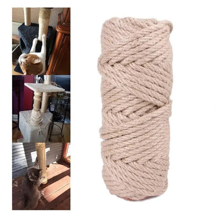 Sisal Hemp Rope for Cats' Everyday Scratching and Play
