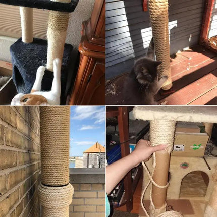 Sisal Hemp Rope for Cats' Everyday Scratching and Play