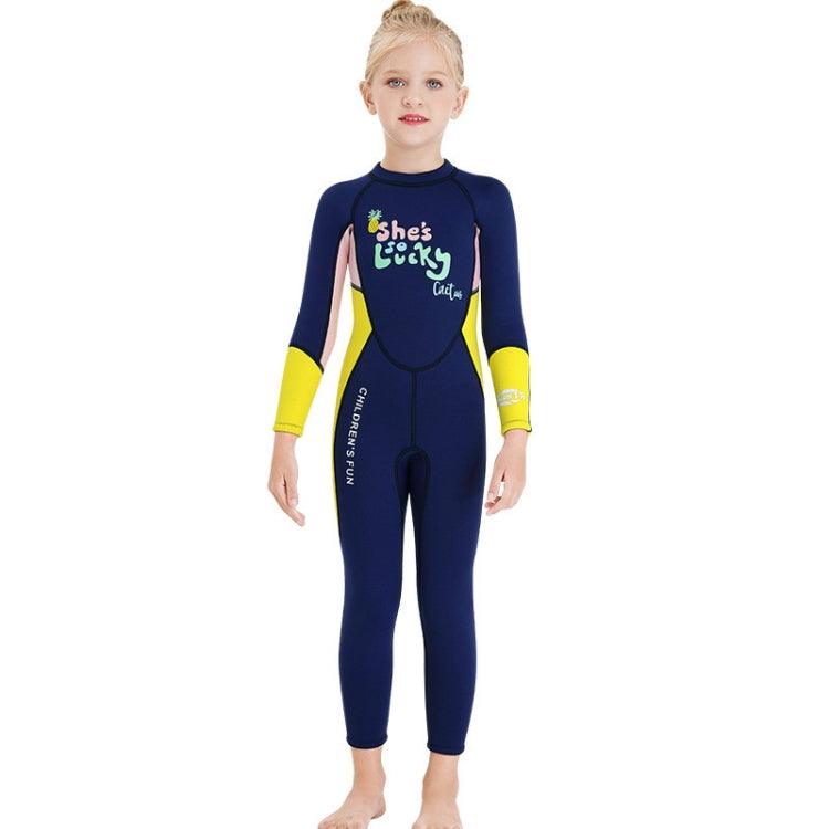 Kids' Thermal Long Sleeve Wetsuit for Snorkeling and Surfing