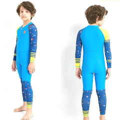 Kids' UV Protection One-Piece Diving Suit - DIVE & SAIL LS-18822