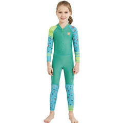 Kids' UV Protection One-Piece Diving Suit - DIVE & SAIL LS-18822