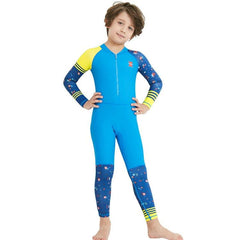 Kids' UV Protection One-Piece Diving Suit - DIVE & SAIL LS-18822