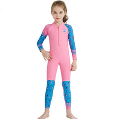 Kids' UV Protection One-Piece Diving Suit - DIVE & SAIL LS-18822