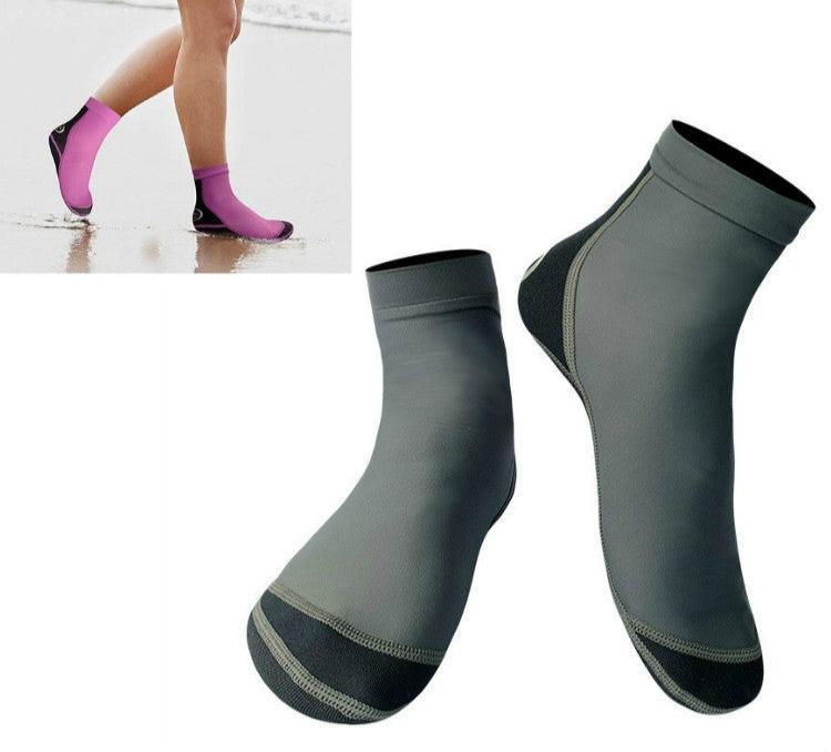 Neoprene & Nylon 1.5mm Anti-Slip Snorkeling and Diving Socks for All Water Activities