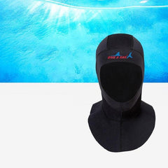 Gorro de buceo cálido de neopreno de 3 mm para surf, esnórquel y deportes acuáticos: protector solar y casco impermeable