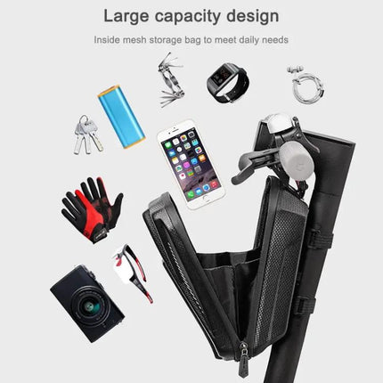 EVA Front Bag for Balance Bike Bicycle and Scooter 2L Black