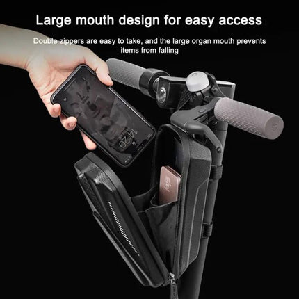 EVA Front Bag for Balance Bike Bicycle and Scooter 2L Black