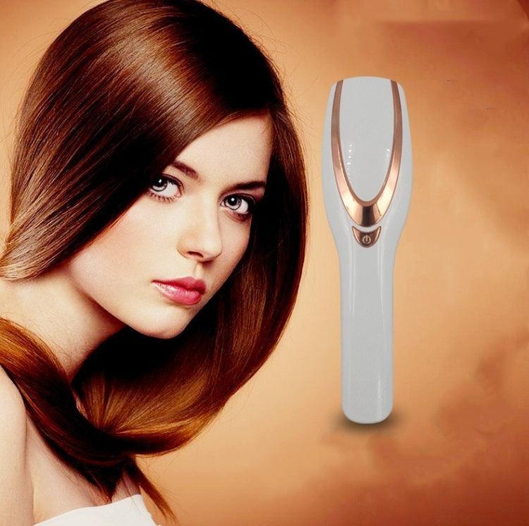 Vibrating Scalp Massager Comb with Color Therapy for Hair Loss Prevention and Relaxation