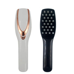 Vibrating Scalp Massager Comb with Color Therapy for Hair Loss Prevention and Relaxation