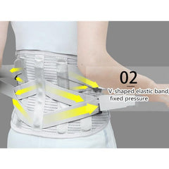 Breathable Steel Plate Medical Waist Support Belt for Lumbar Relief