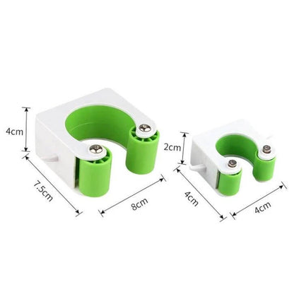 Bicycle Parking Buckle Wall Mount For Safe Bike Parking - white and green PV polycarbonate wall bike holder with dimensions for indoor storage