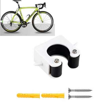 Bicycle Parking Buckle Wall Mount For Safe Bike Parking PV polycarbonate wall-mounted bike holder with screws and anchors