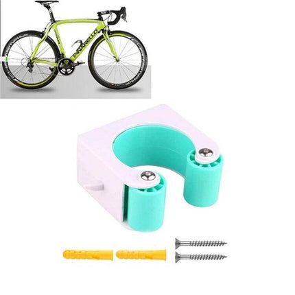 Bicycle Parking Buckle Wall Mount For Safe Bike Parking PV polycarbonate wall-mounted bike holder with screws and anchors