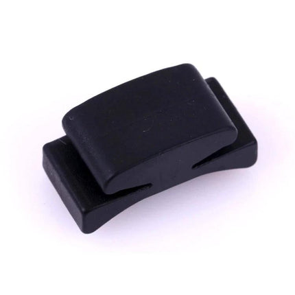 Alice Guitar Pick Clip for Everyday Music Practice Sessions - black rubber pick holder clip for strap or belt