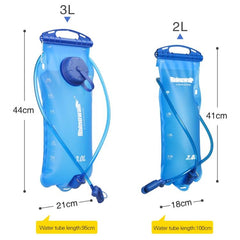 Mochila de hidratación para exteriores Rhinowalk de 2 l o 3 l: depósito de agua para ciclismo con apertura completa