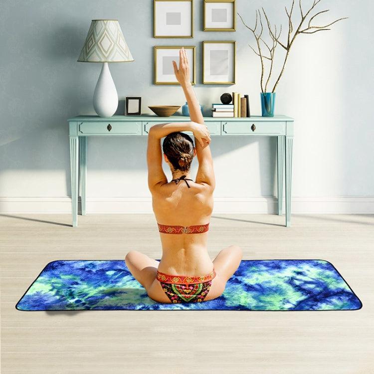 Eco-Friendly Microfiber Non-Slip Yoga Mat Towel - Foldable Sports Drape (183 x 63cm)