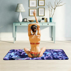 Eco-Friendly Microfiber Non-Slip Yoga Mat Towel - Foldable Sports Drape (183 x 63cm)