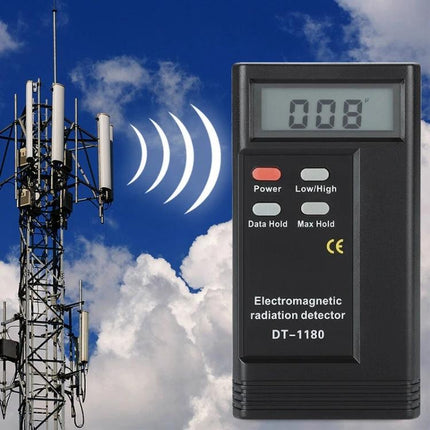 Portable Electromagnetic Radiation Detector for Safety Monitoring handheld EMF meter measuring radiation near cell tower