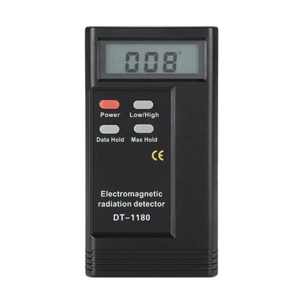 Portable Electromagnetic Radiation Detector for Safety Monitoring handheld DT-1180 measuring EMF levels in home and office