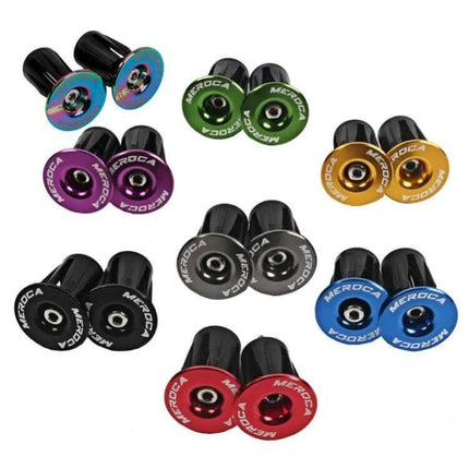 Bike Bar End Plugs For 22 To 24mm Handlebar Fit Aluminum - assorted colored aluminum alloy bar end caps for bikes