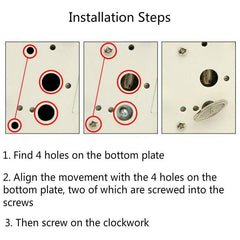 DIY 2-Pack Hand-Cranked Music Box Mechanism for Creative Crafts and Projects