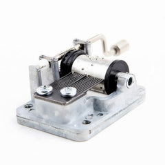 DIY 2-Pack Hand-Cranked Music Box Mechanism for Creative Crafts and Projects