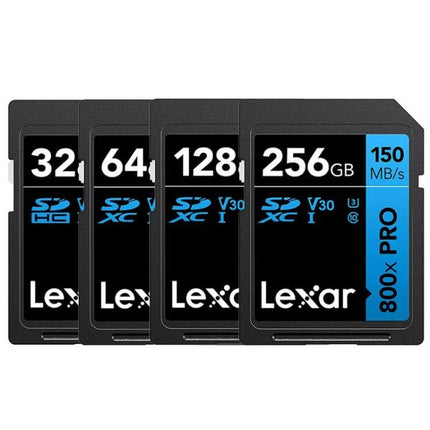 Lexar 64GB High-Speed SD Card for Professional SLR Cameras reliable 64GB storage for 4K video and fast transfers