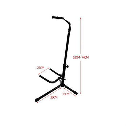 Folding Stand for Holding Guitars During Home PracticeSessions black adjustable tabletop and floor guitar stand with measurements